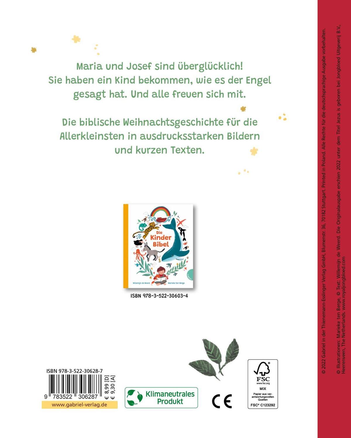 Rückseite: 9783522306287 | Wie es Weihnachten wurde | Weihnachtsgeschichte für Kinder ab 2 | Buch