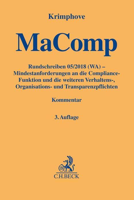 Cover: 9783406768156 | MaComp | Dieter Krimphove | Buch | Gelbe Erläuterungsbücher | Deutsch