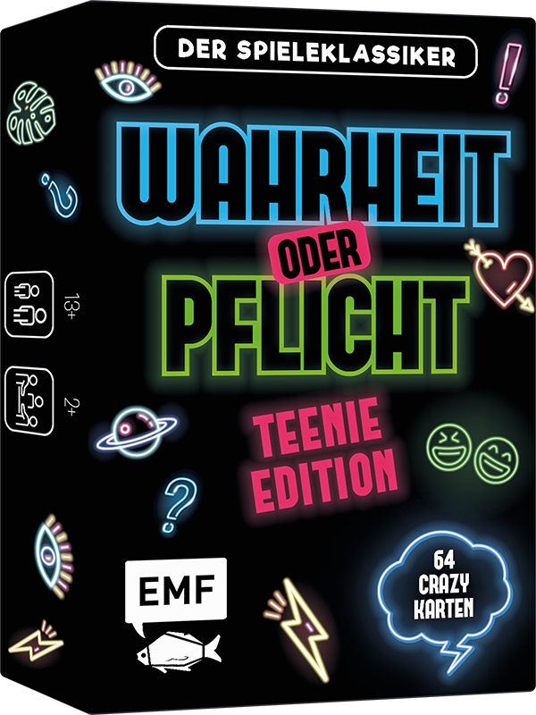 Cover: 4260478342125 | Kartenspiel: Wahrheit oder Pflicht - Teenie Edition | Spiel | 64 S.