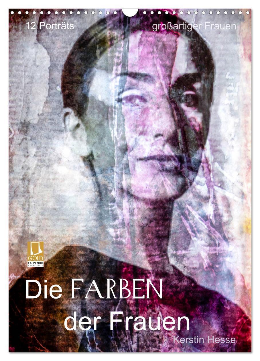 Cover: 9783675570122 | Die FARBEN der Frauen (Wandkalender 2024 DIN A3 hoch), CALVENDO...