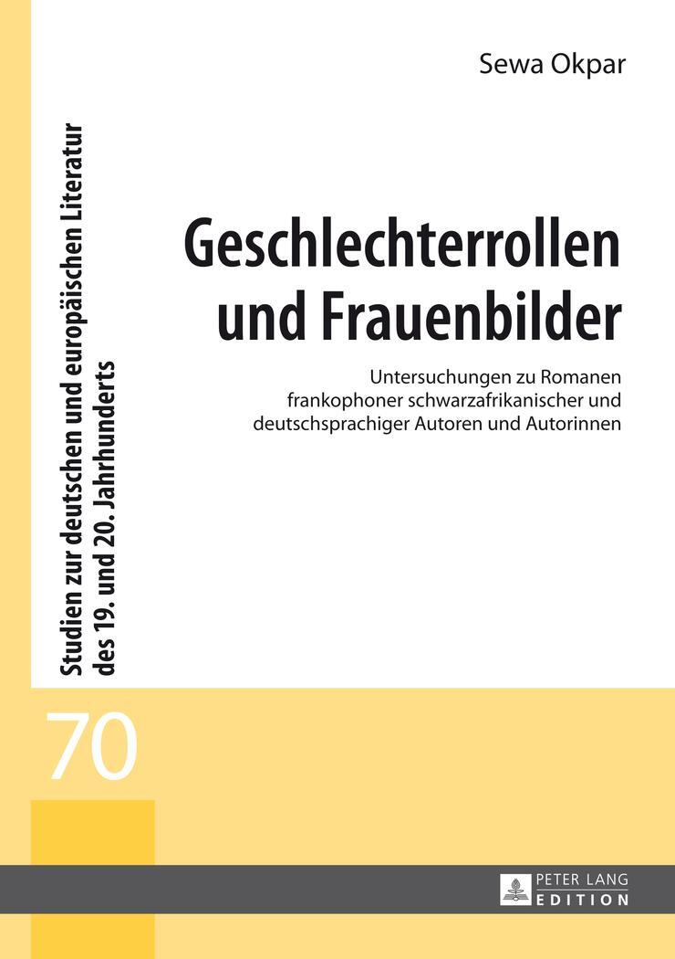 Cover: 9783631652954 | Geschlechterrollen und Frauenbilder | Sewa Okpar | Buch | Deutsch