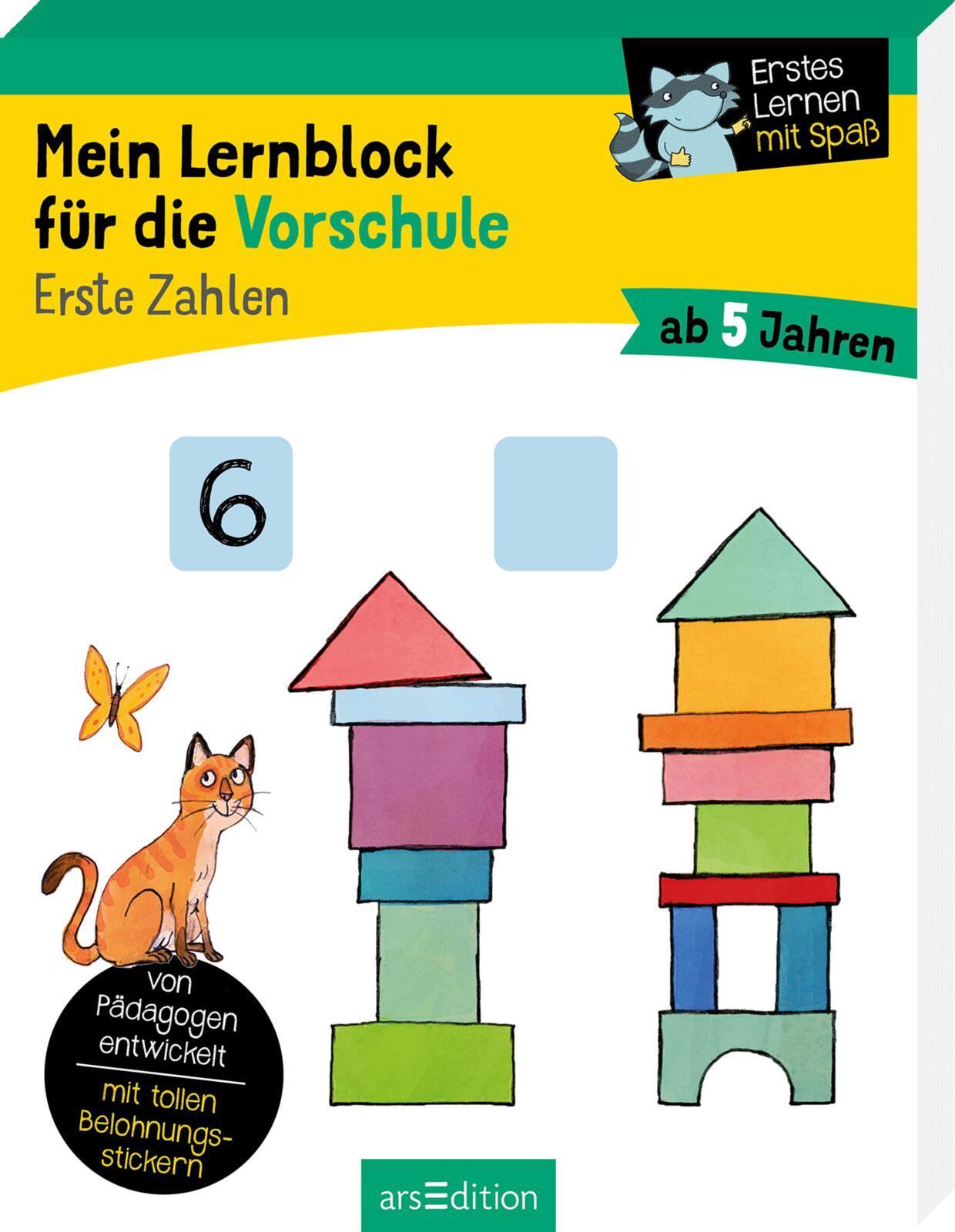 Bild: 9783845844077 | Mein Lernblock für die Vorschule - Erste Zahlen | Hannah Lang | Buch