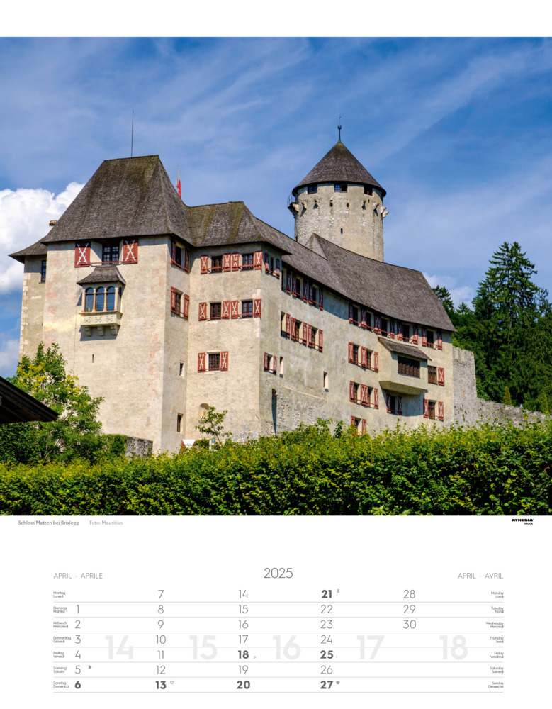 Bild: 9788868397463 | Tirol Kalender 2025 | Tirolo - Tyrol | Athesia-Tappeiner Verlag | 2025