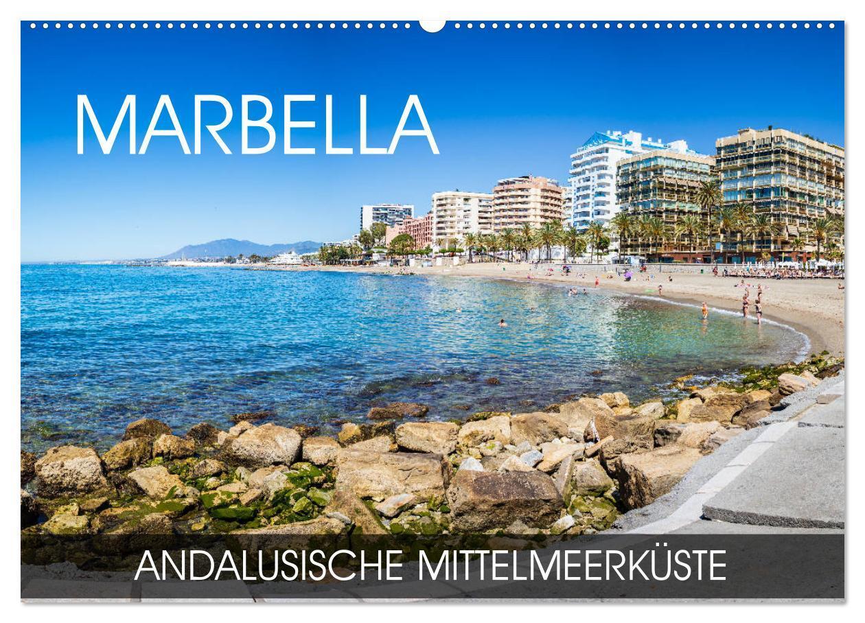 Cover: 9783435224432 | Marbella - andalusische Mittelmeerküste (Wandkalender 2025 DIN A2...