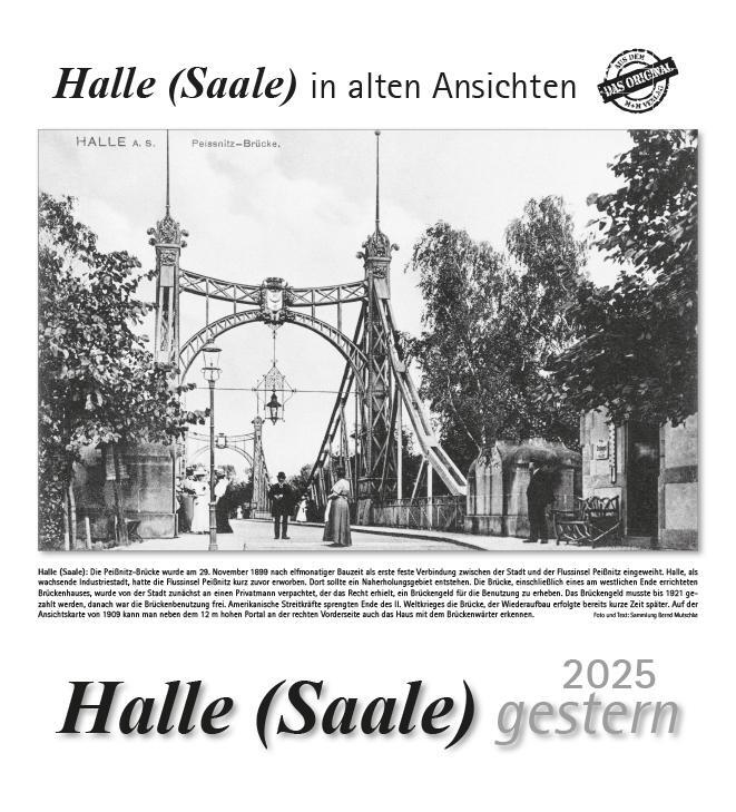 Cover: 9783961666065 | Halle (Saale) gestern 2025 | Halle (Saale) in alten Ansichten | 13 S.