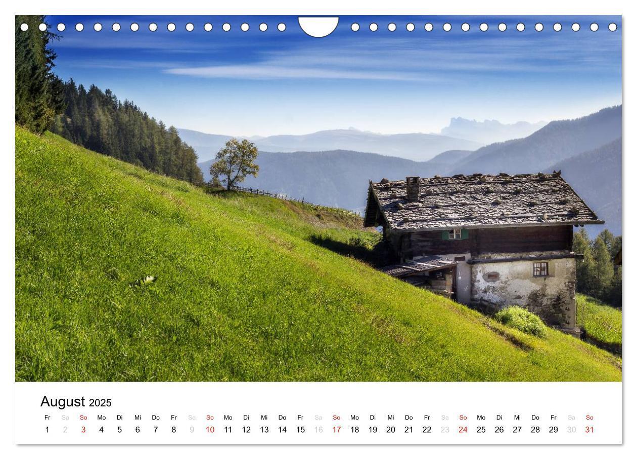 Bild: 9783435617807 | Bergbauernhöfe im Ultental (Wandkalender 2025 DIN A4 quer),...