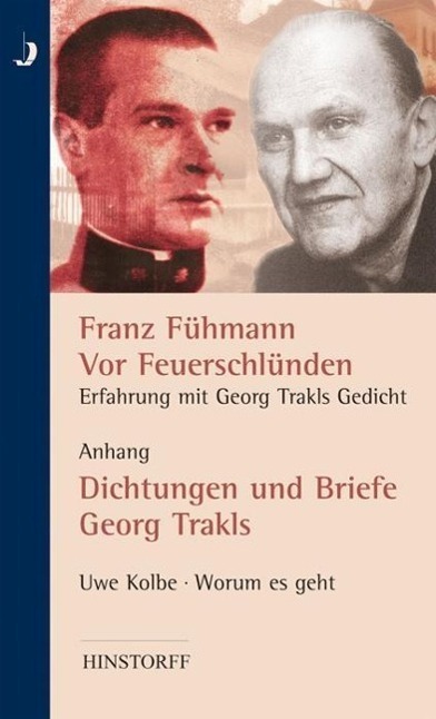 Cover: 9783356008692 | Vor Feuerschlünden - Erfahrung mit Georg Trakls Gedicht | Fühmann