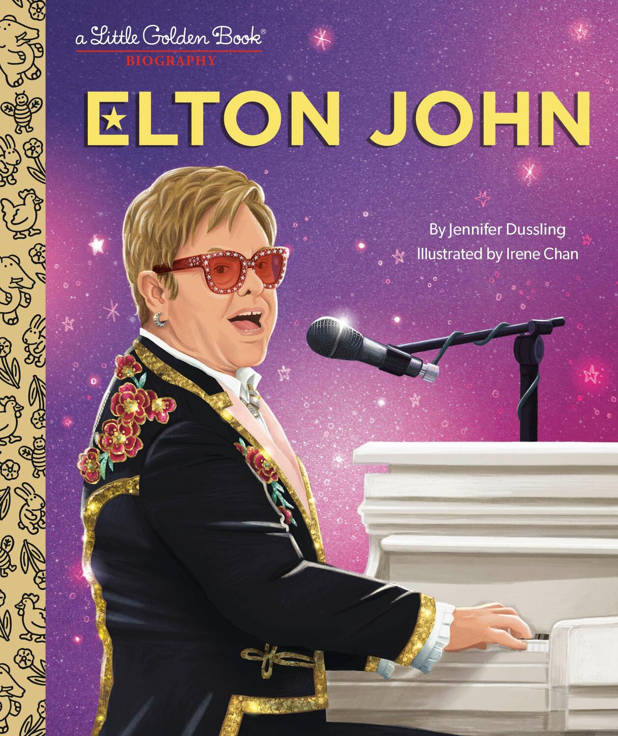 Cover: 9780593647301 | Elton John: A Little Golden Book Biography | Jennifer Dussling | Buch
