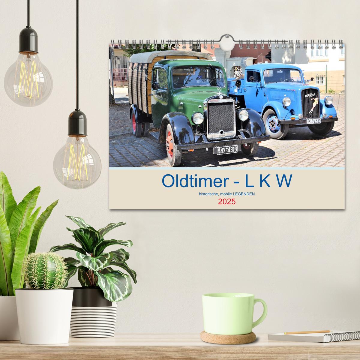 Bild: 9783435283514 | Oldtimer - L K W (Wandkalender 2025 DIN A4 quer), CALVENDO...