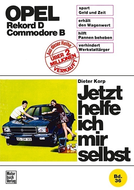 Cover: 9783879432806 | Opel Rekord D / Commodore D | Reprint der 2. Auflage 1974 | Korp