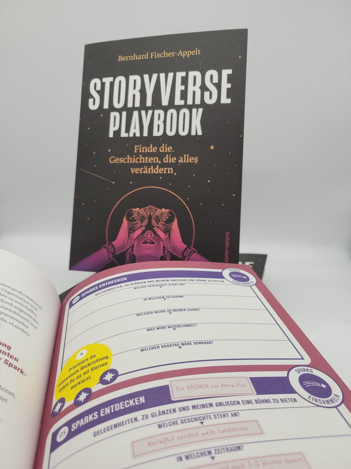 Bild: 9783867747363 | Storyverse Playbook | Finde die Geschichten, die alles verändern