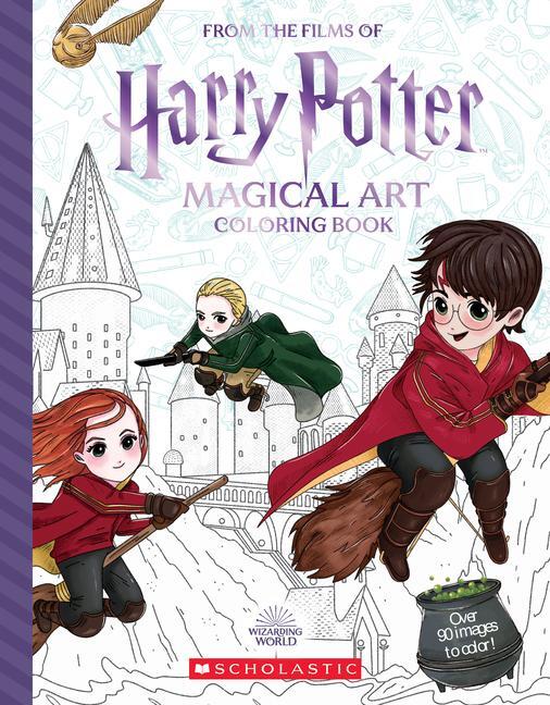 Cover: 9781338800005 | Magical Art Coloring Book (Harry Potter) | Taschenbuch | Englisch