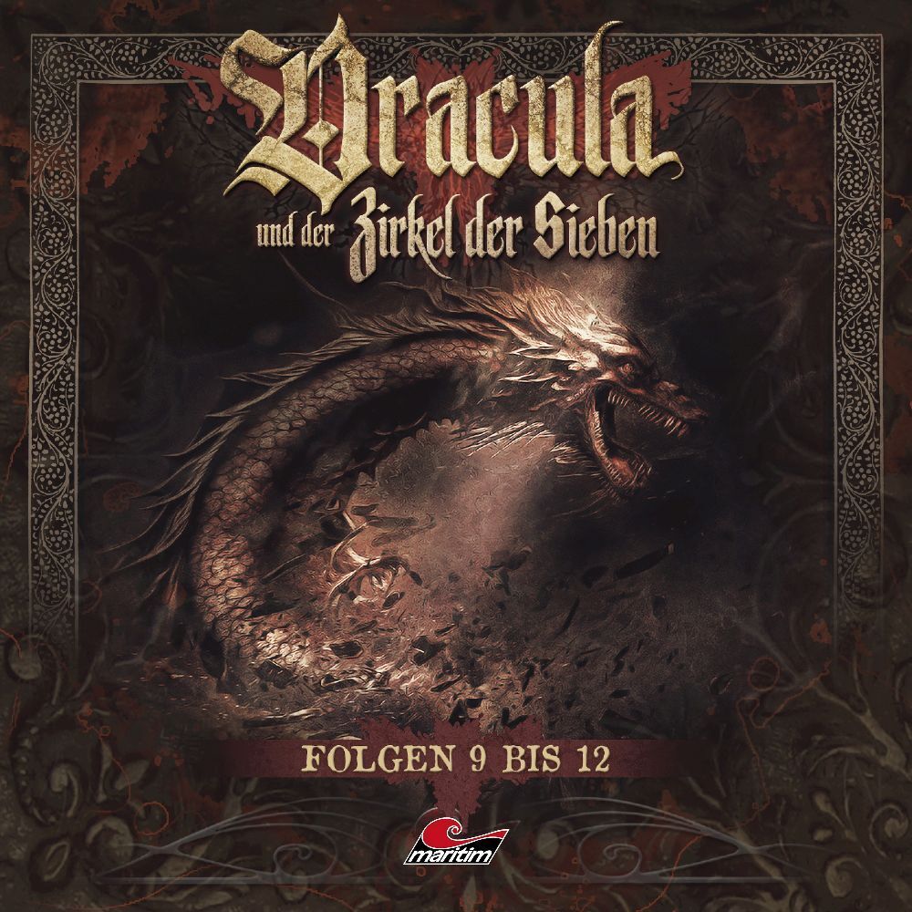 Cover: 9783962825089 | Dracula und der Zirkel der Sieben. Folge.9-12, 4 Audio-CD | Audio-CD