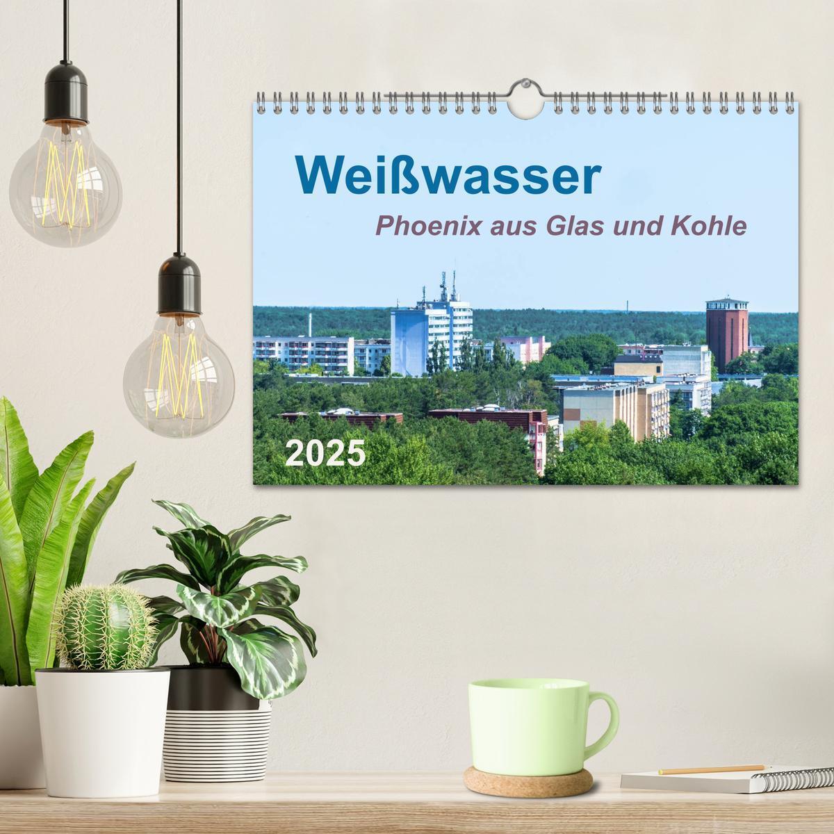 Bild: 9783457180884 | Weißwasser - Phoenix aus Glas und Kohle (Wandkalender 2025 DIN A4...