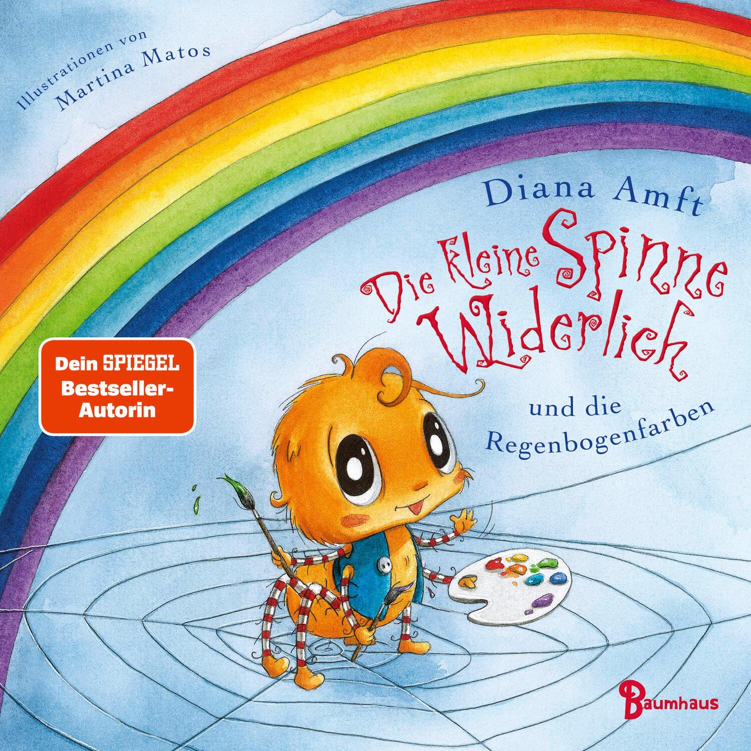 Cover: 9783833906923 | Die kleine Spinne Widerlich und die Regenbogenfarben (Pappbilderbuch)