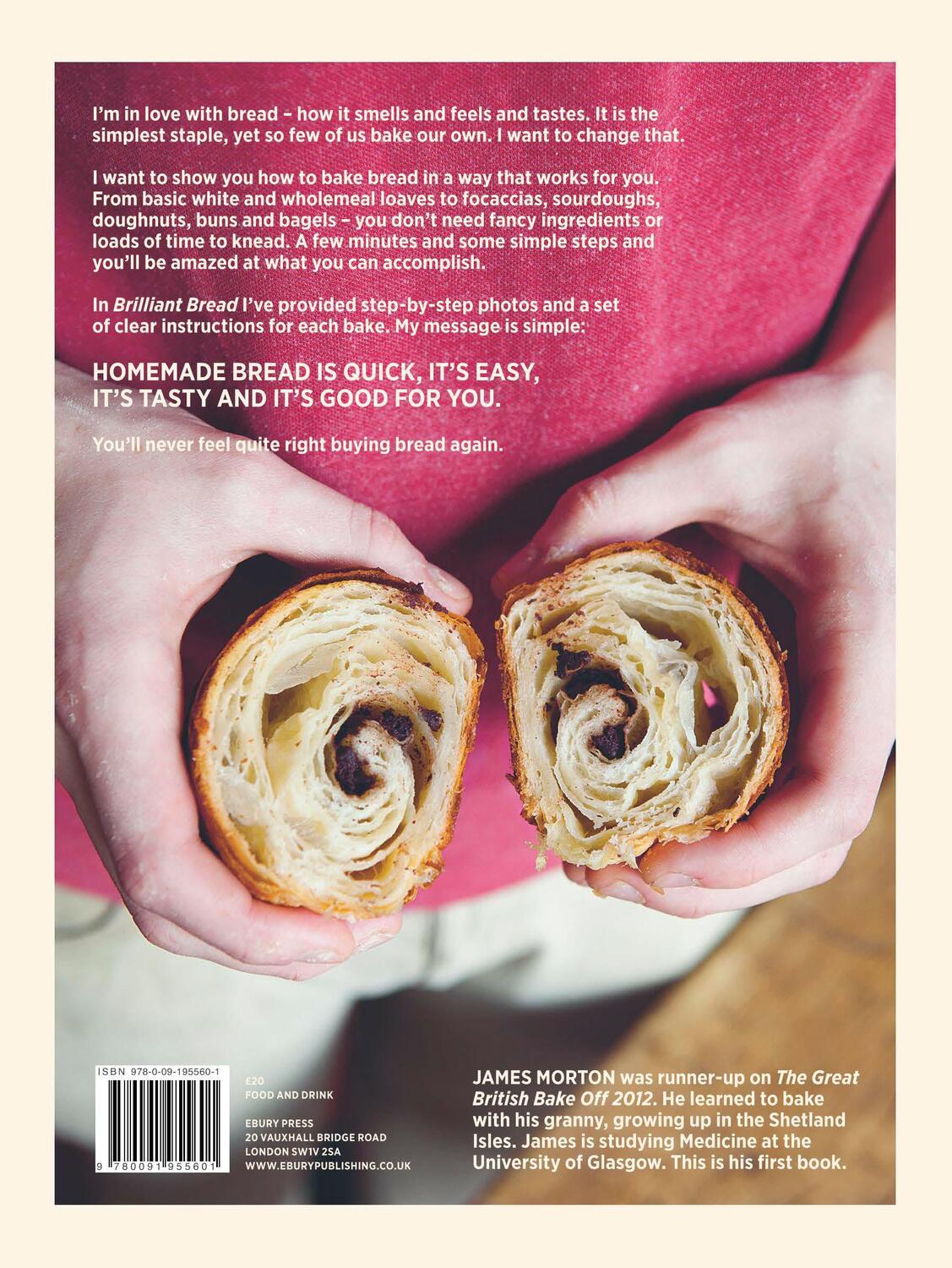 Rückseite: 9780091955601 | Brilliant Bread | James Morton | Buch | Englisch | 2013