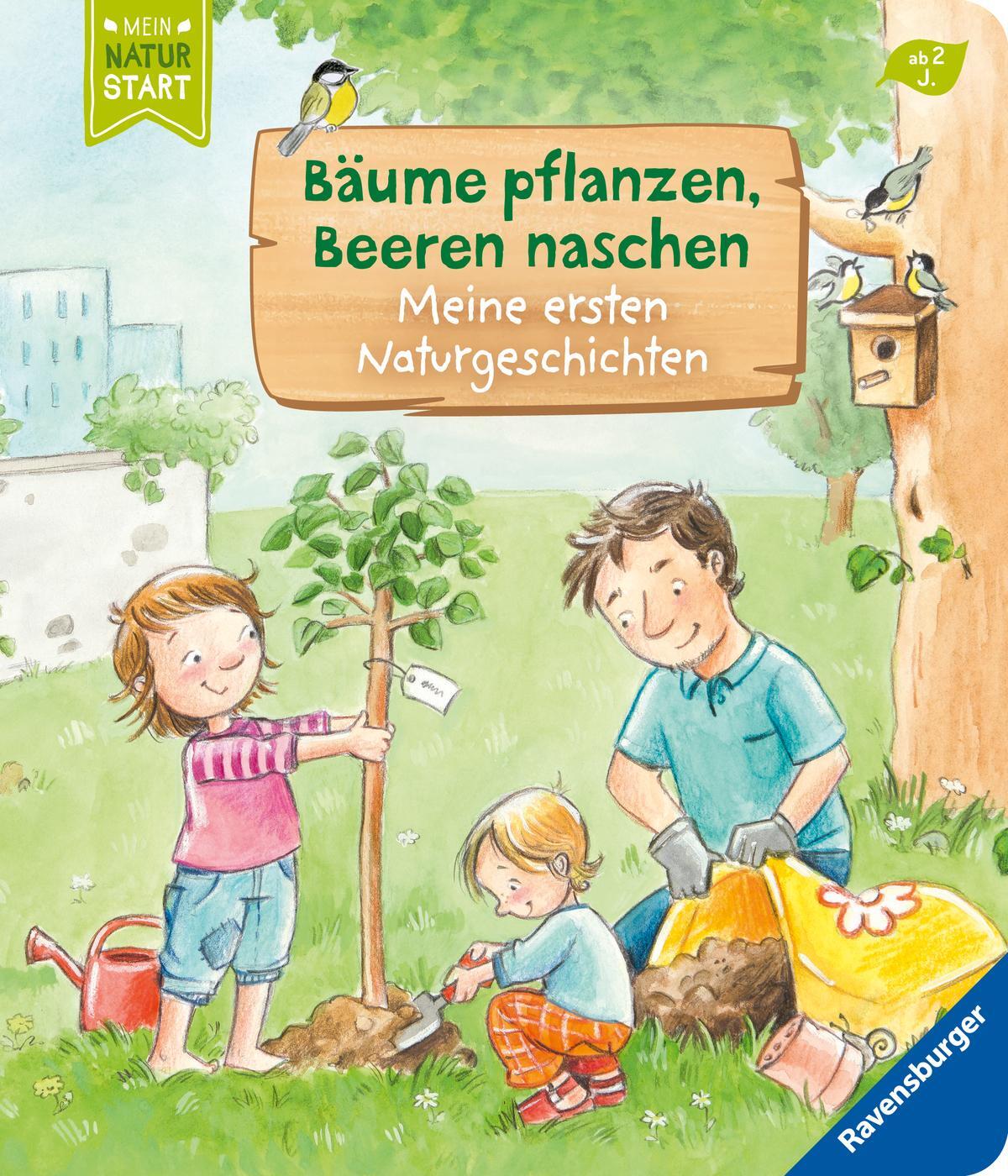 Cover: 9783473417414 | Bäume pflanzen, Beeren naschen: Meine ersten Naturgeschichten | Grimm