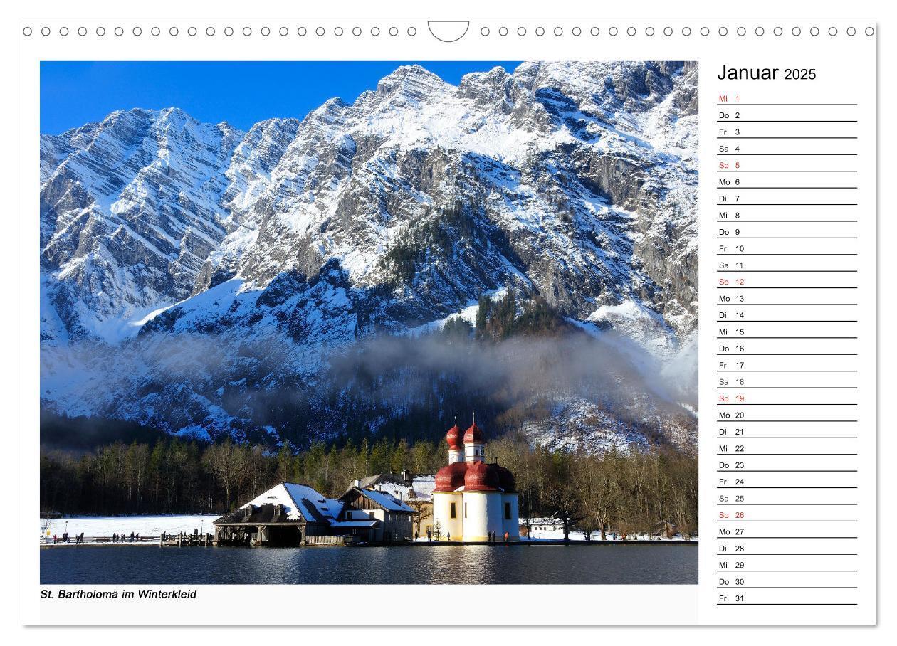 Bild: 9783435538225 | Willkommen am Königssee (Wandkalender 2025 DIN A3 quer), CALVENDO...