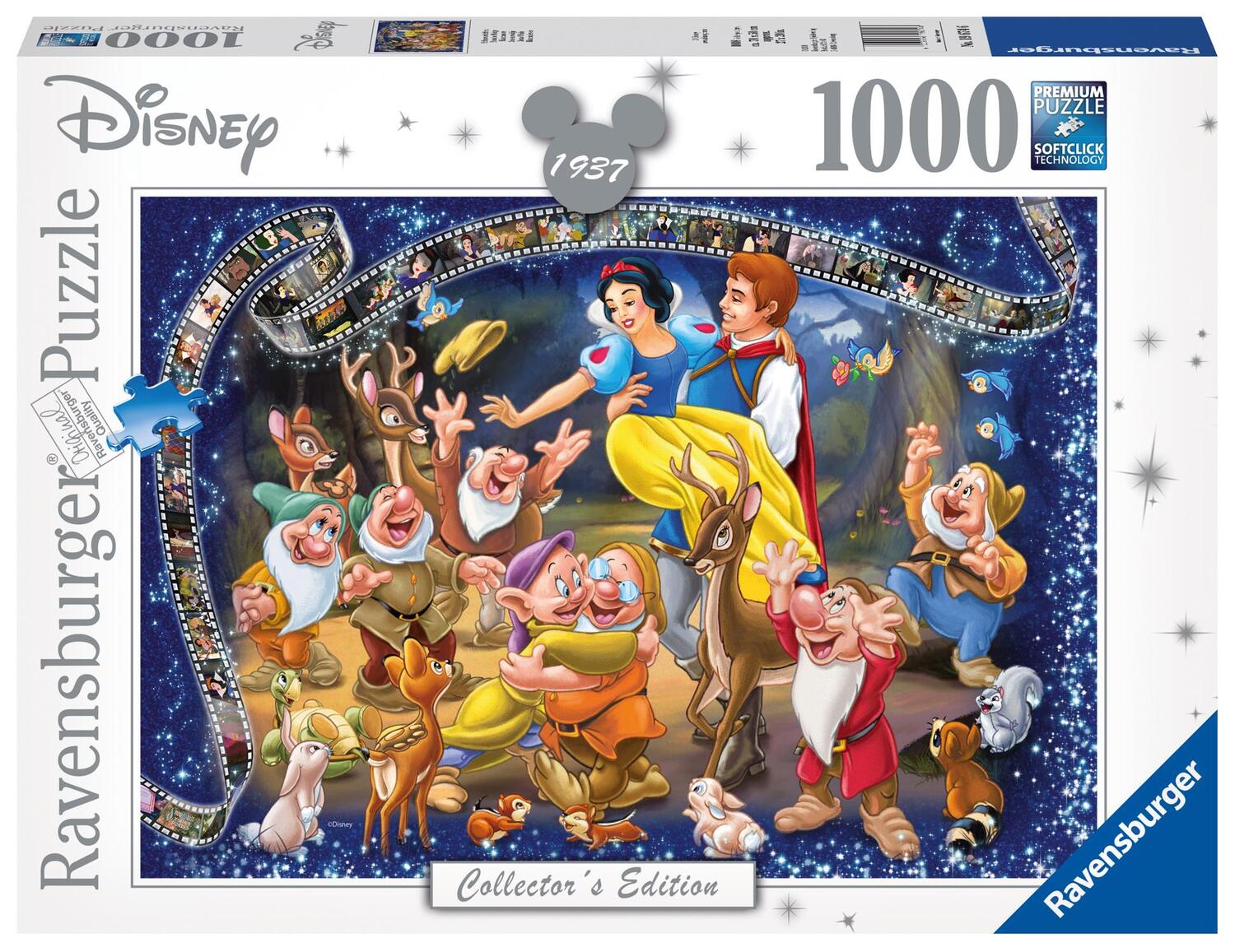 Cover: 4005556196746 | Walt Disney: Schneewittchen Puzzle 1000 Teile | Spiel | Deutsch | 2018