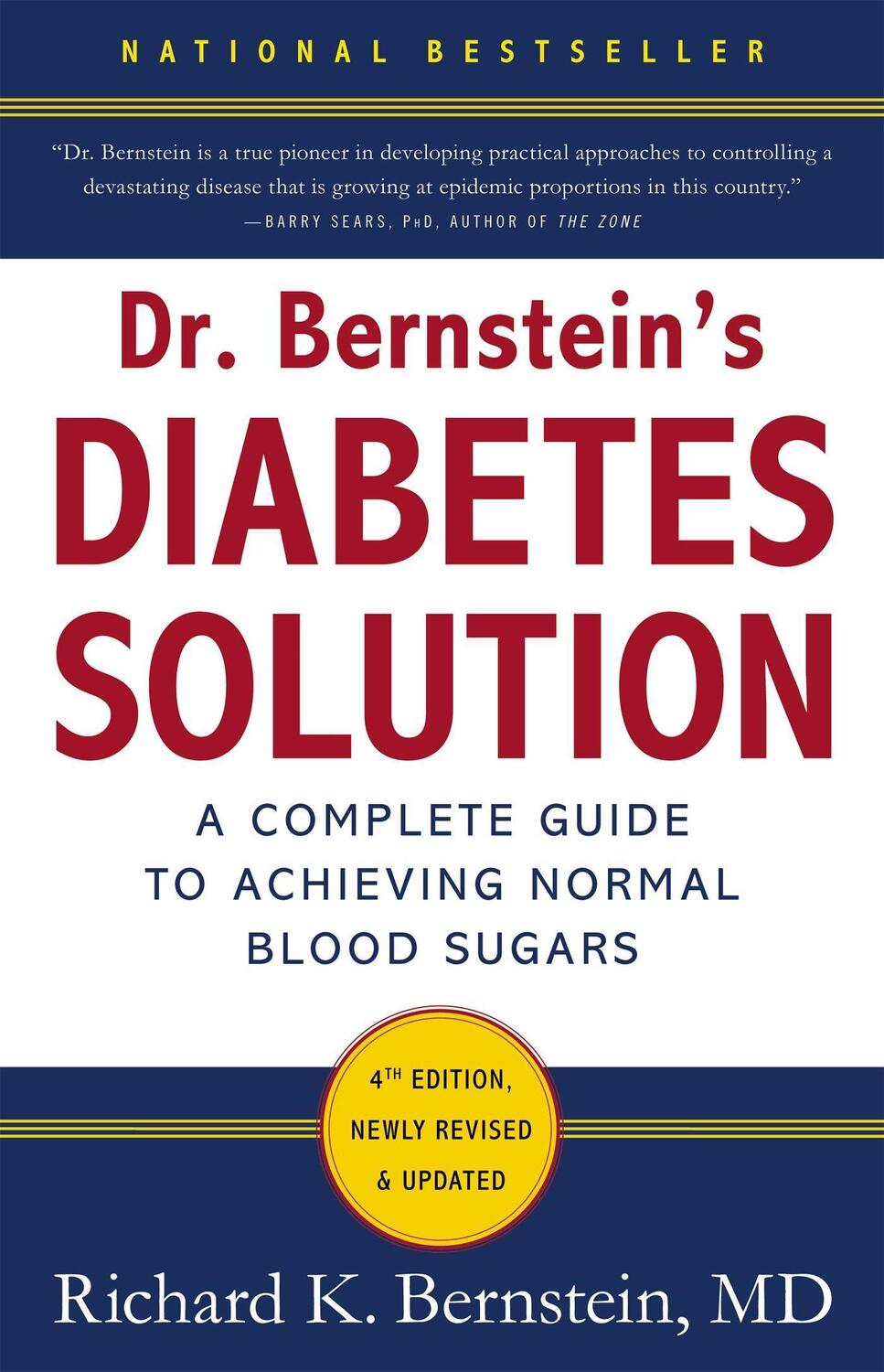 Cover: 9780316182690 | Dr Bernstein's Diabetes Solution | Richard K. Bernstein | Buch | 2011