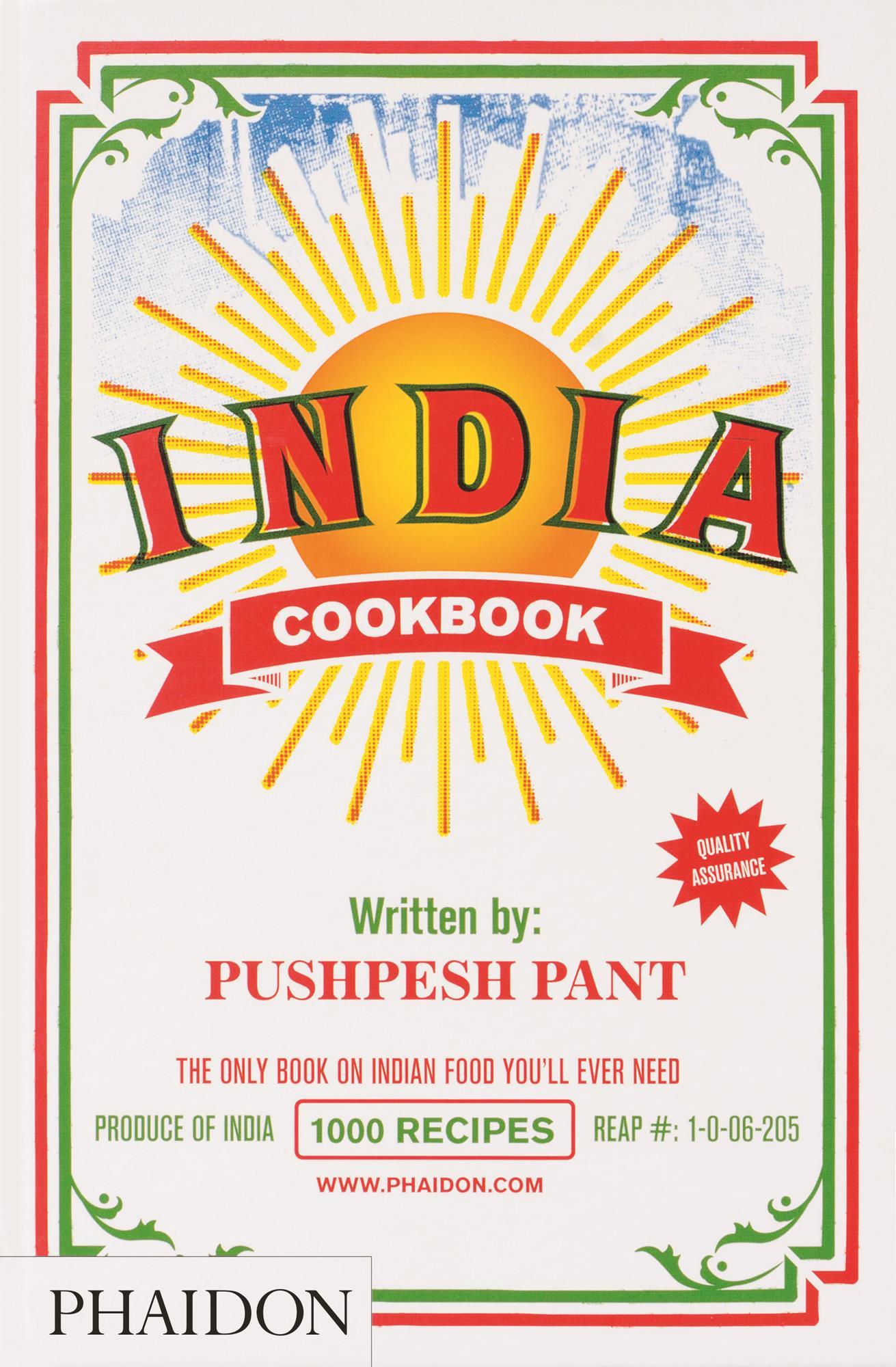 Cover: 9780714859026 | India | Cookbook | Pushpesh Pant | Buch | Phaidon Press | Lesebändchen