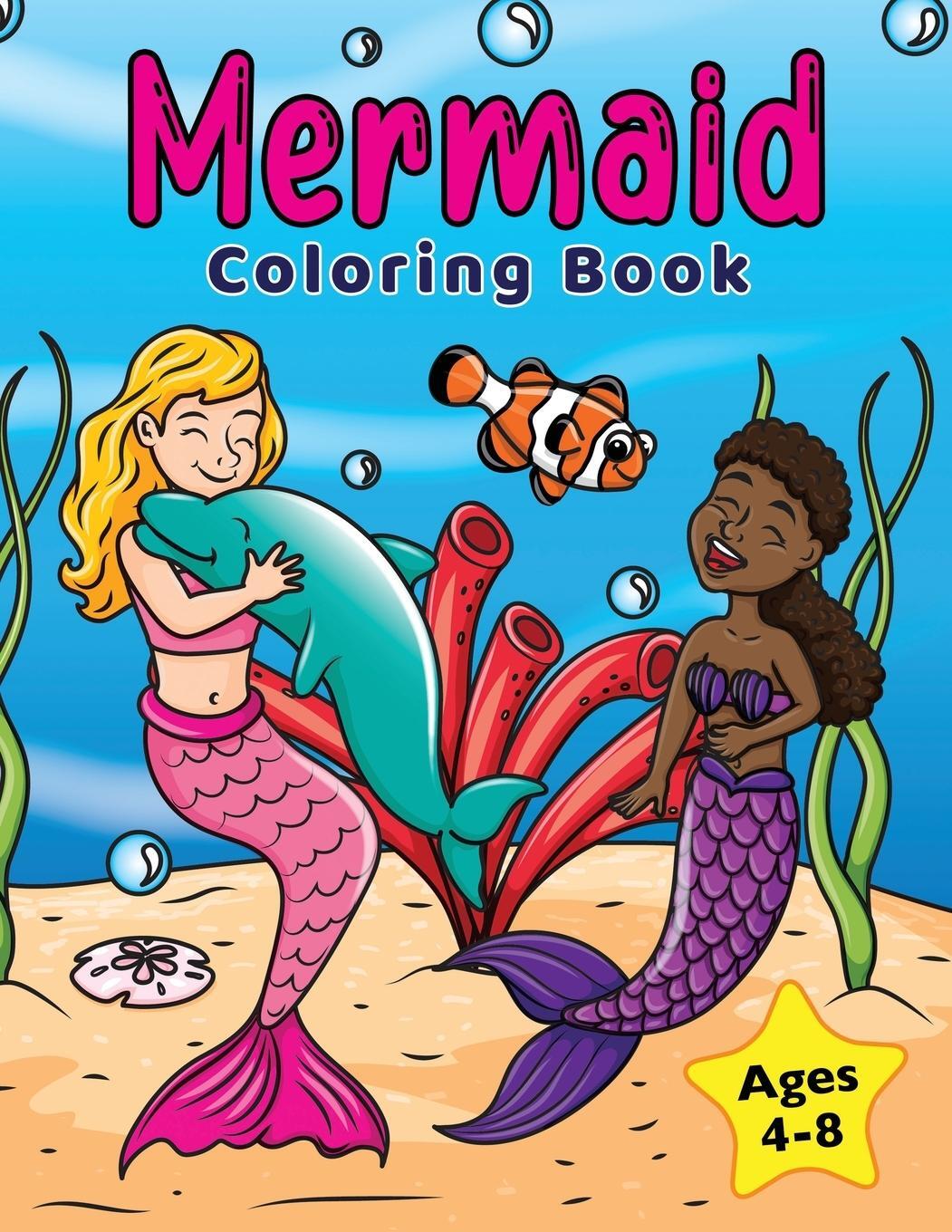 Cover: 9781955421164 | Mermaid Coloring Book | For Kids Ages 4-8 | Golden Age Press | Buch