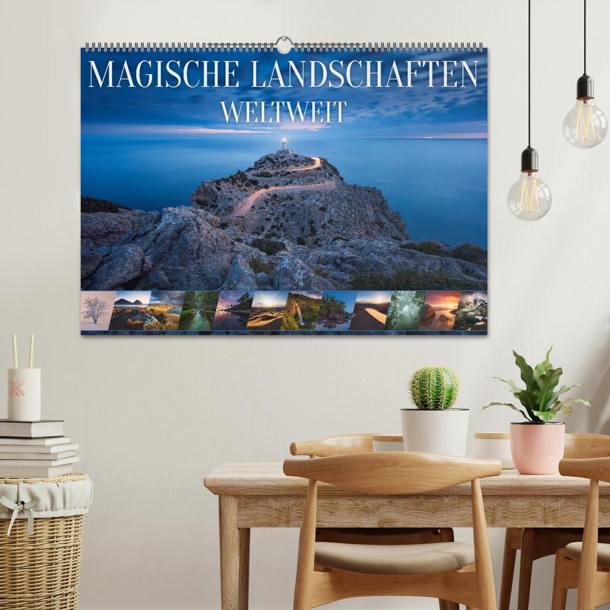 Bild: 9783383950100 | Magische Landschaften Weltweit (Wandkalender 2025 DIN A2 quer),...