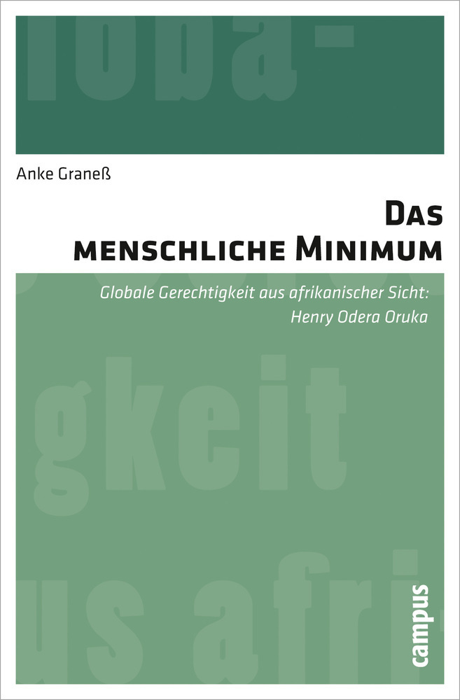 Cover: 9783593393957 | Das menschliche Minimum | Anke Graneß | Taschenbuch | 381 S. | Deutsch