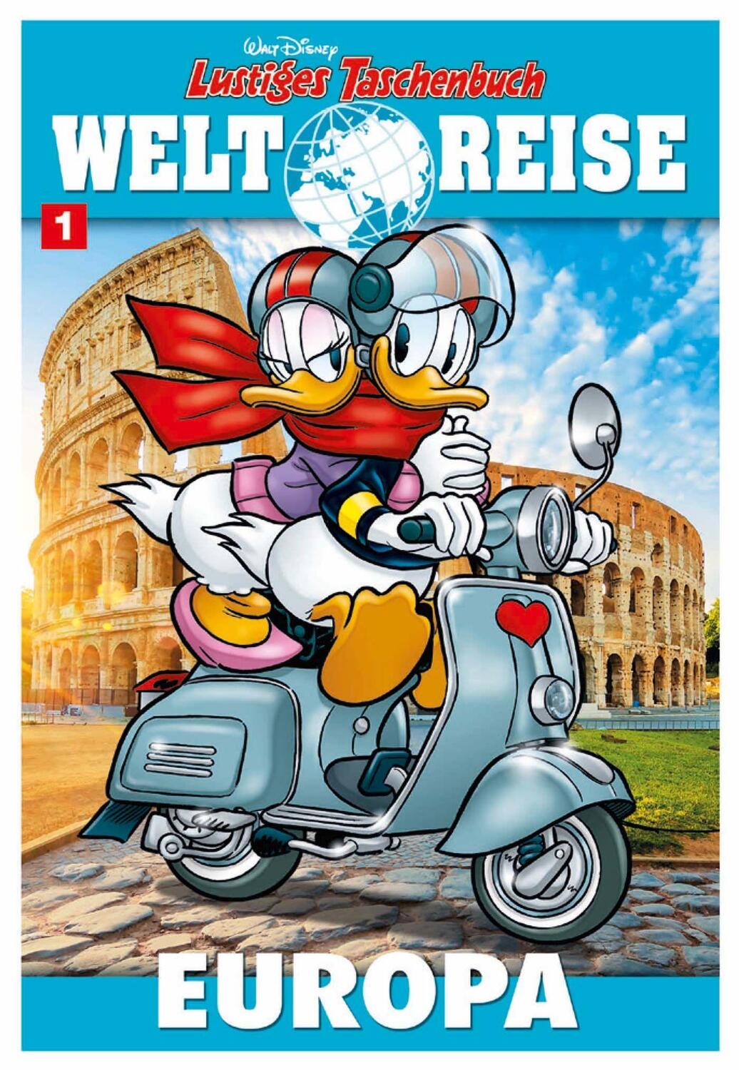 Cover: 9783841324313 | Lustiges Taschenbuch Weltreise 01 | Europa | Disney | Taschenbuch