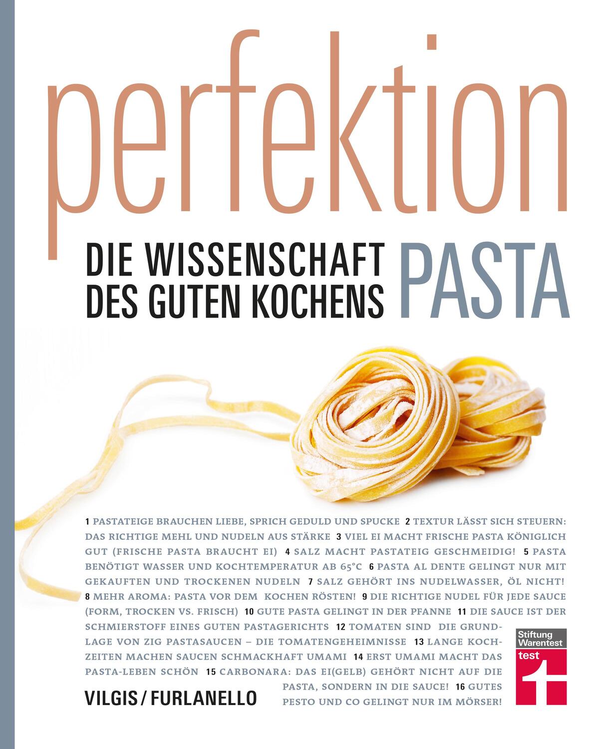Cover: 9783747101056 | Perfektion Pasta | Die Wissenschaft des guten Kochens | Vilgis (u. a.)