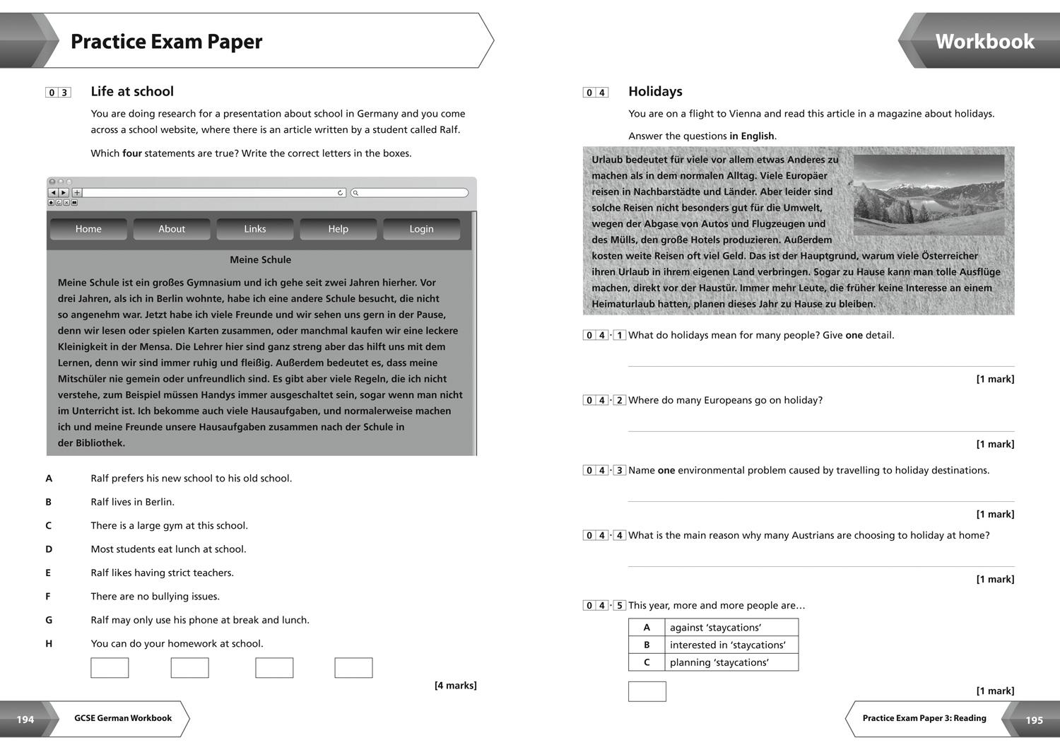 Bild: 9780008292034 | AQA GCSE 9-1 German All-in-One Complete Revision and Practice | Buch