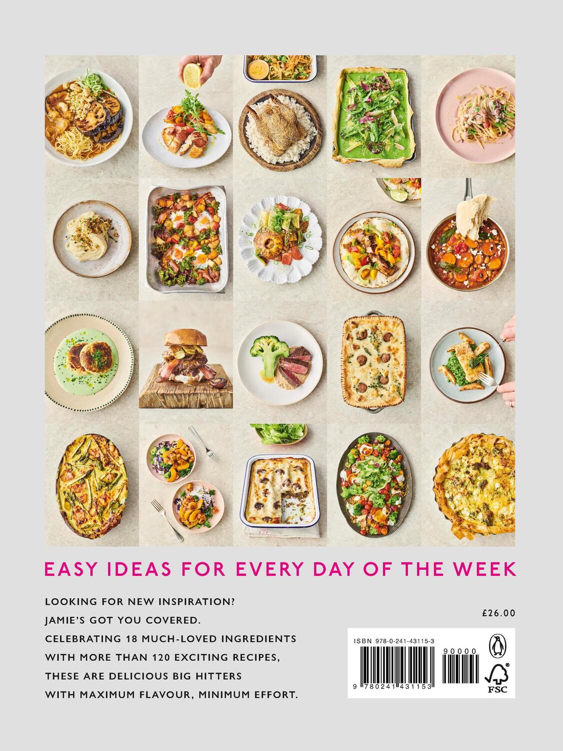 Rückseite: 9780241431153 | 7 Ways | Easy Ideas for Your Favourite Ingredients | Jamie Oliver