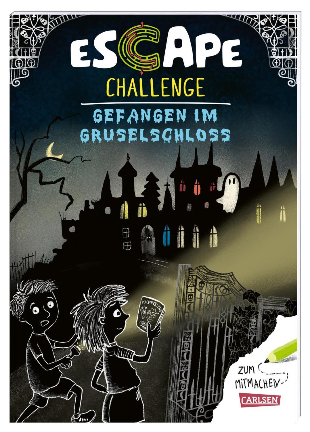Cover: 9783551189882 | Escape Challenge: Gefangen im Gruselschloss | Christian Tielmann