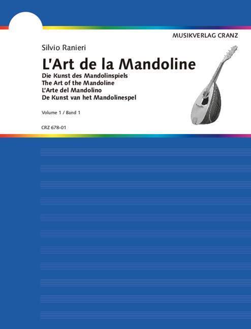 Cover: 9783920201061 | L'ART DE LA MANDOLINE 1 | Vol. 1. Mandoline. | Silvio Ranieri | Buch