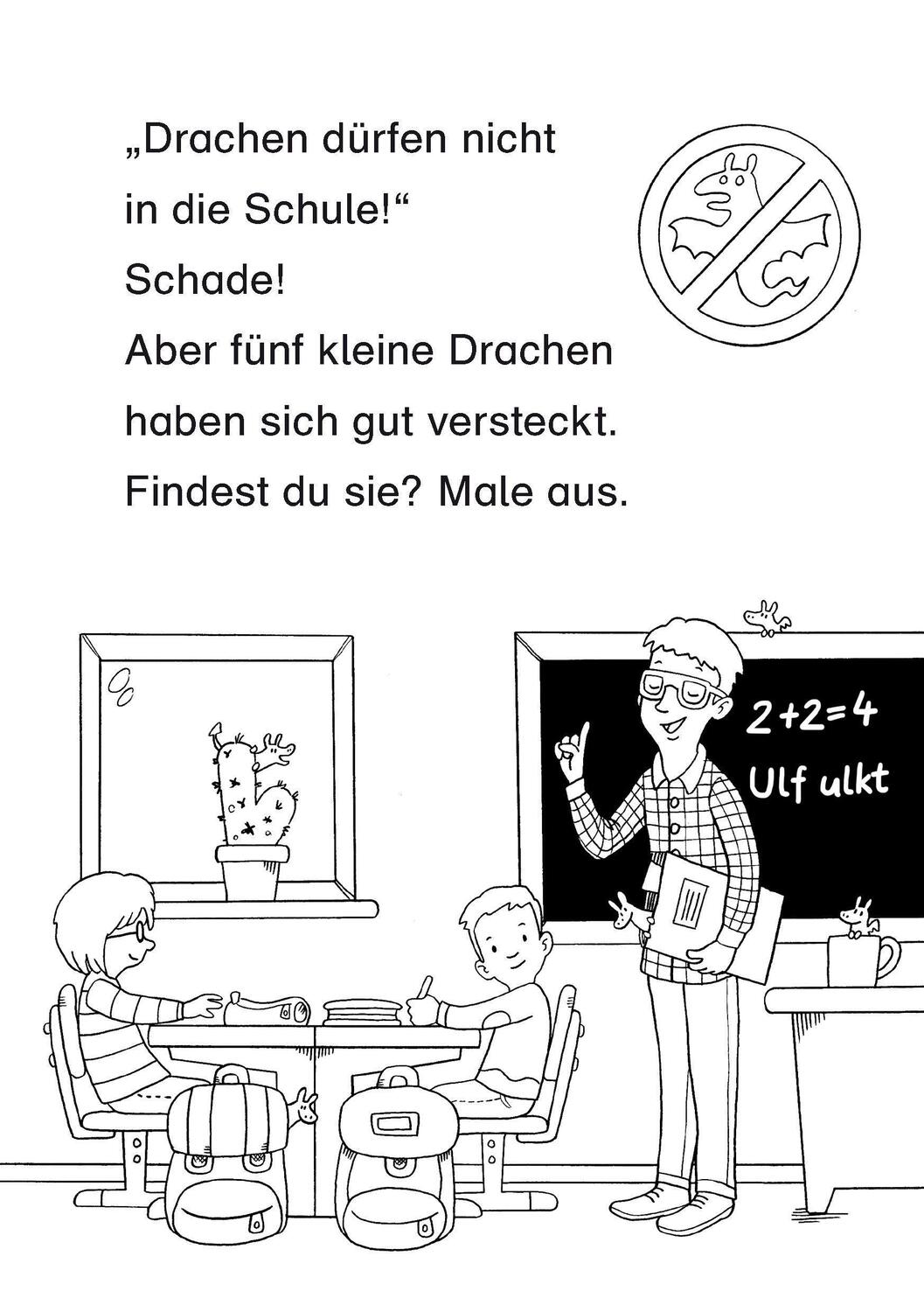 Bild: 9783737334174 | Duden Leseprofi - Mal- und Lernspaß für Erstleser. Endlich Schule!