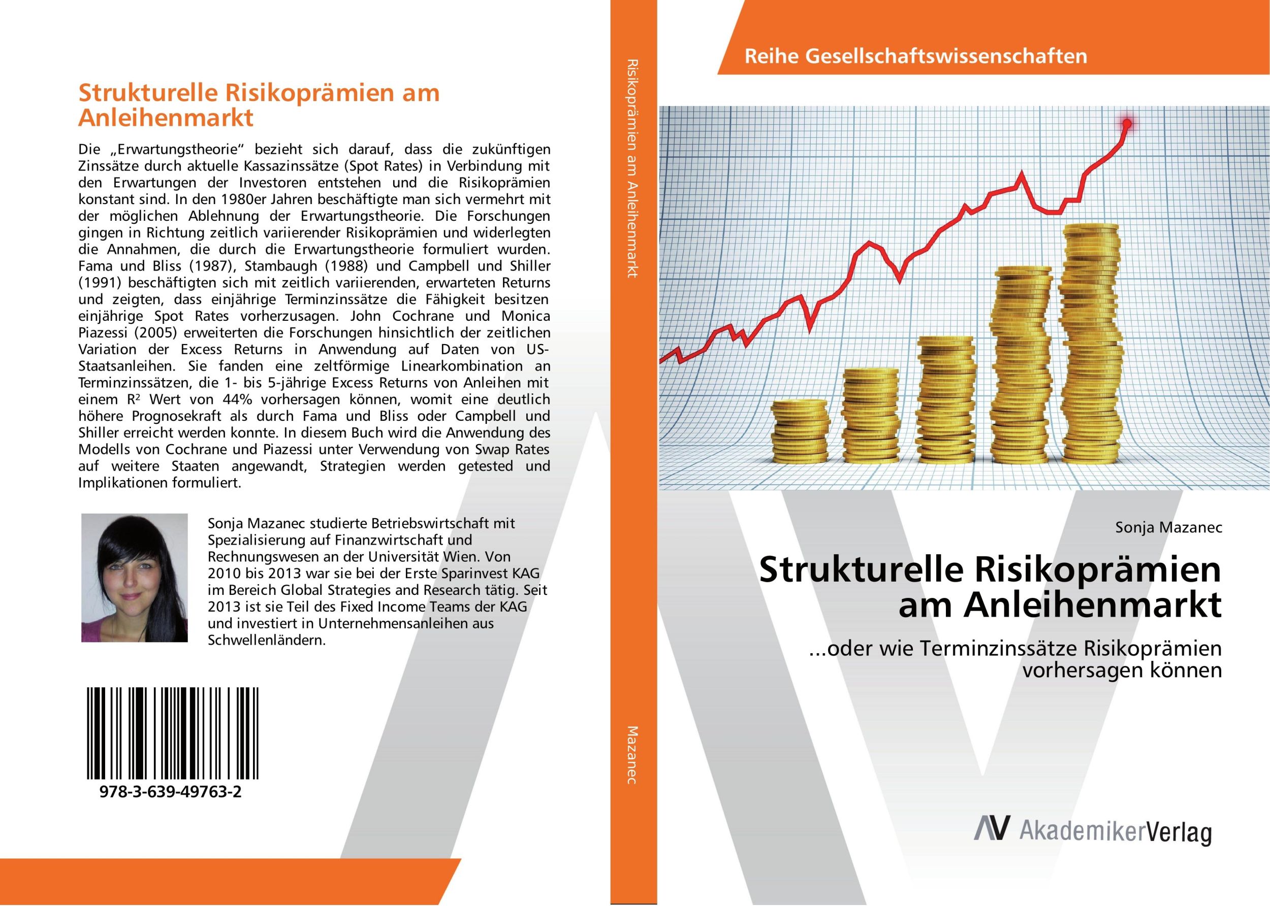 Cover: 9783639497632 | Strukturelle Risikoprämien am Anleihenmarkt | Sonja Mazanec | Buch