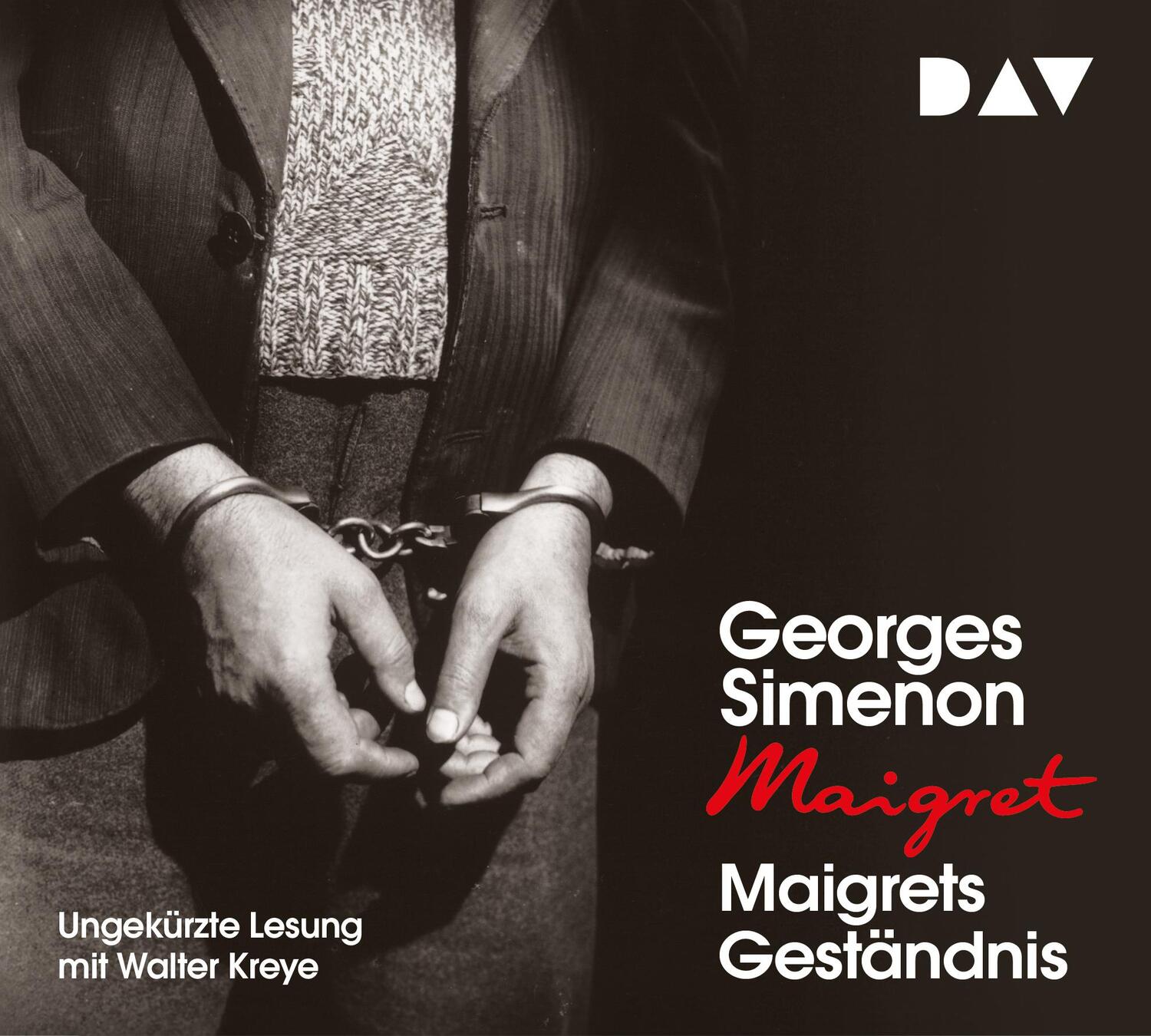 Cover: 9783742421081 | Maigrets Geständnis | 54. Fall. Ungekürzte Lesung mit Walter Kreye