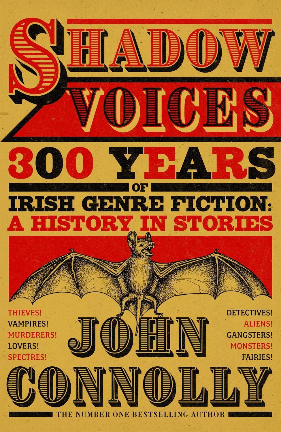 Cover: 9781529394665 | Shadow Voices | 300 Years of Irish Genre Fiction: A History in Stories