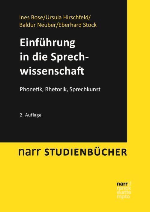 Cover: 9783823369929 | Einführung in die Sprechwissenschaft | Phonetik, Rhetorik, Sprechkunst