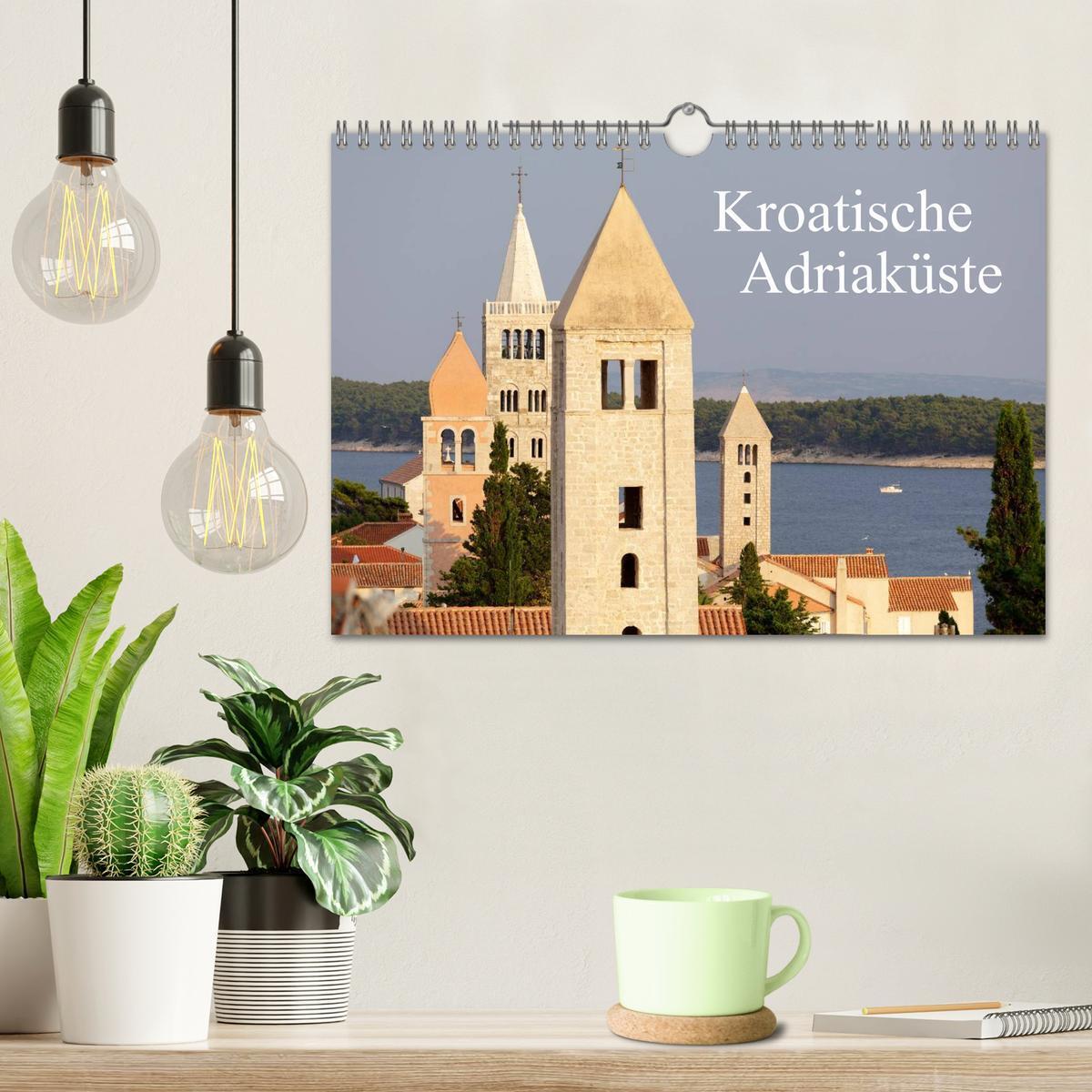 Bild: 9783435737468 | Kroatische Adriaküste (Wandkalender 2025 DIN A4 quer), CALVENDO...