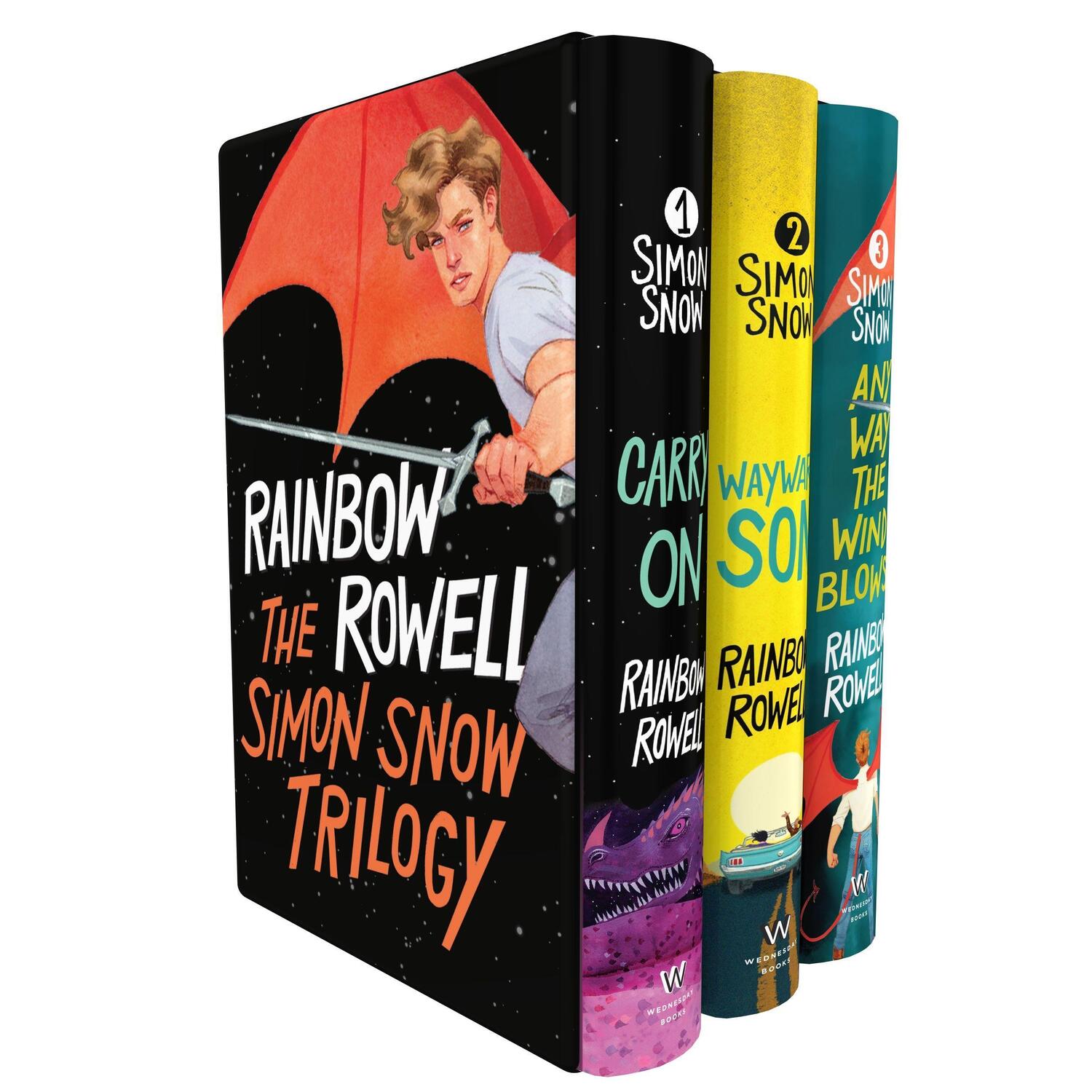 Cover: 9781250828002 | Simon Snow Boxed Set | Wayward Son, Carry On, Any Way the Wind Blows