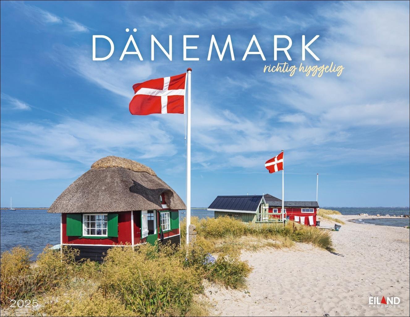 Cover: 9783964023582 | Dänemark Kalender 2025 - richtig hyggelig | Kalender | Spiralbindung
