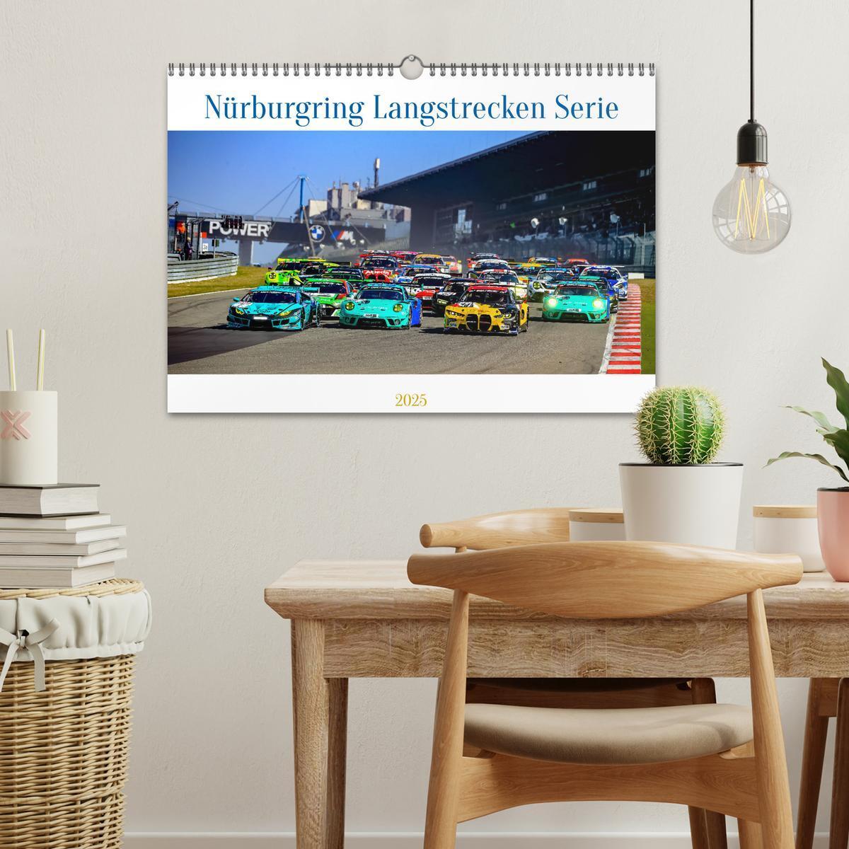 Bild: 9783383927072 | Nüburgring Langstrecken Serie 2025 (Wandkalender 2025 DIN A3 quer),...