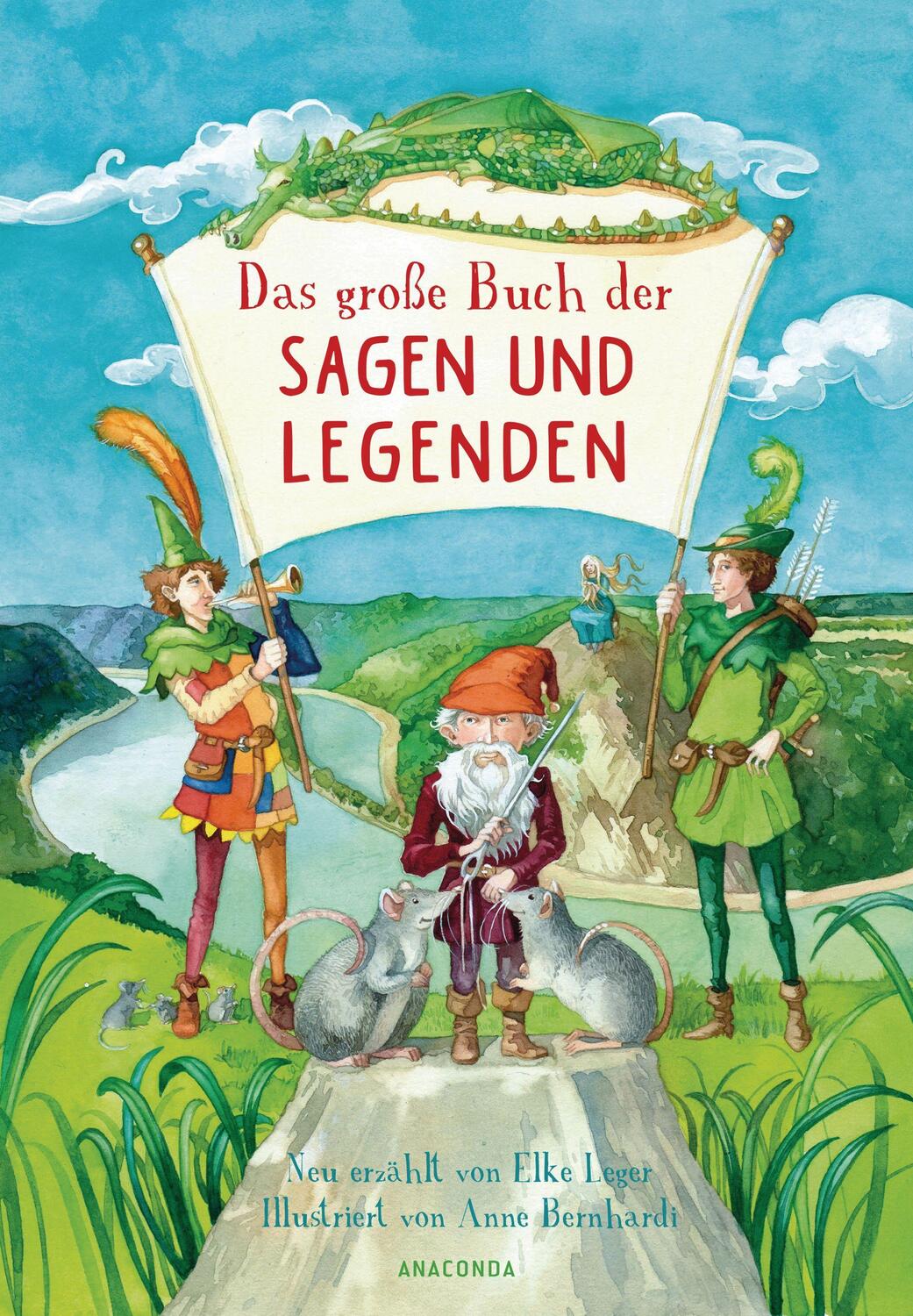 Cover: 9783730608388 | Das große Buch der Sagen und Legenden für Kinder | Elke Leger | Buch