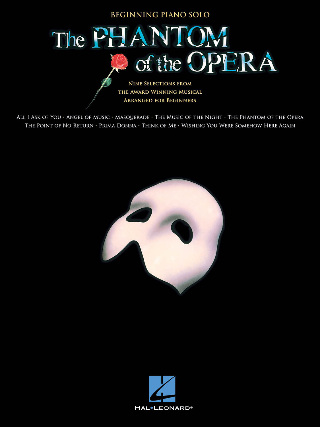 Cover: 884088691936 | The Phantom of the Opera | Beginning Piano Solo Songbook | Webber