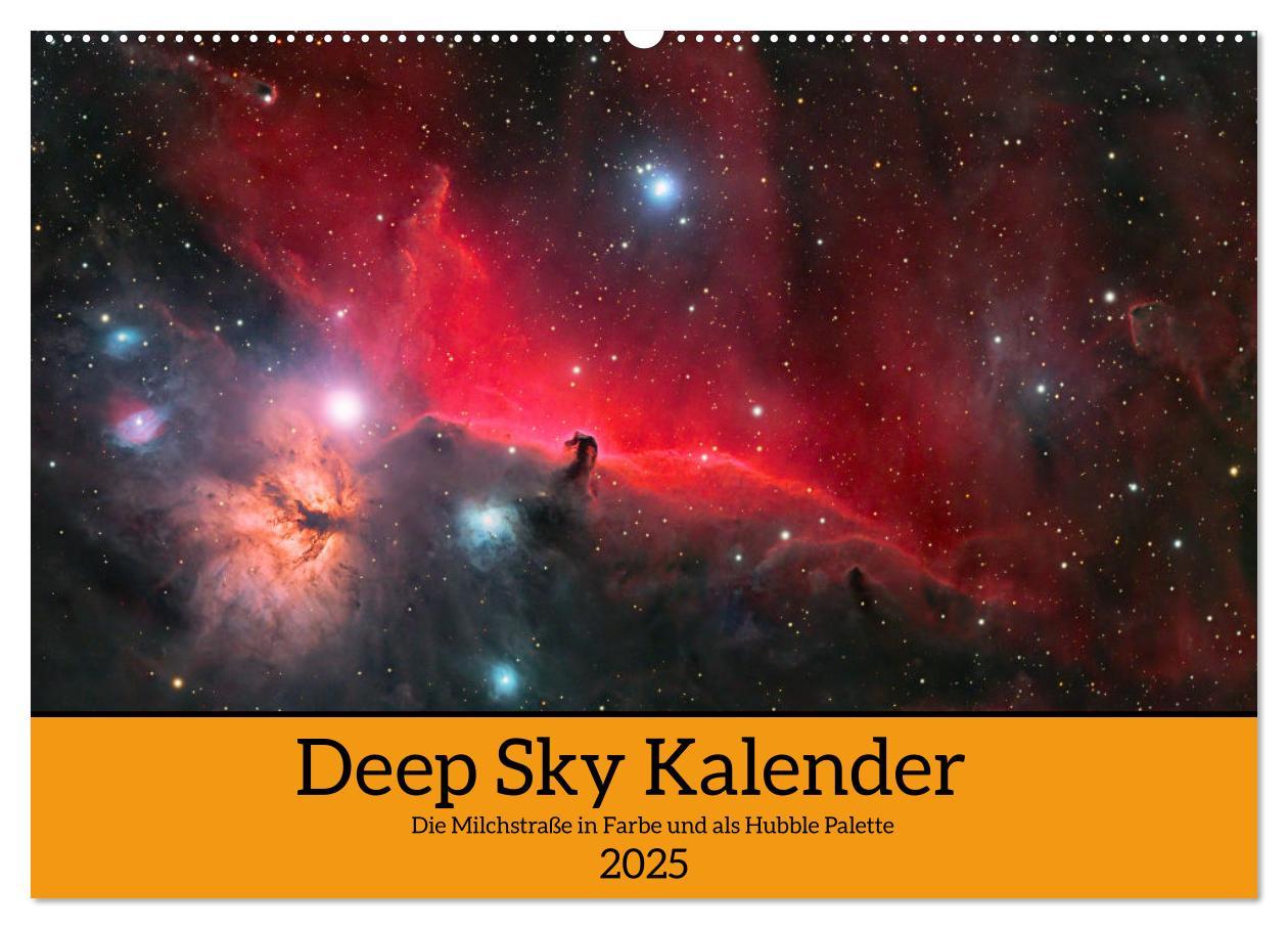 Cover: 9783457137338 | Deep Sky Kalender (Wandkalender 2025 DIN A2 quer), CALVENDO...