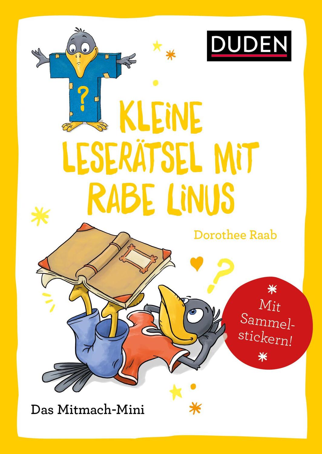 Cover: 9783411853373 | Duden Minis (Band 38)  Kleine Leserätsel mit Rabe Linus / VE3 | Raab