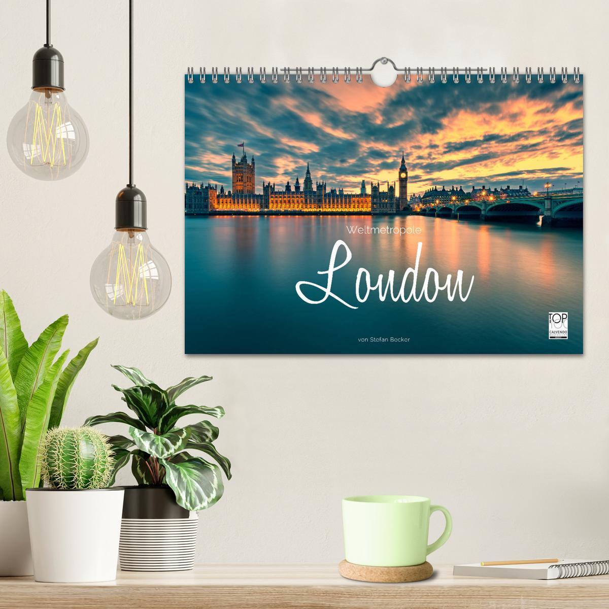 Bild: 9783435698943 | Weltmetropole London (Wandkalender 2025 DIN A4 quer), CALVENDO...