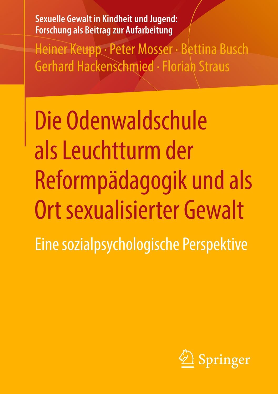 Cover: 9783658233624 | Die Odenwaldschule als Leuchtturm der Reformpädagogik und als Ort...