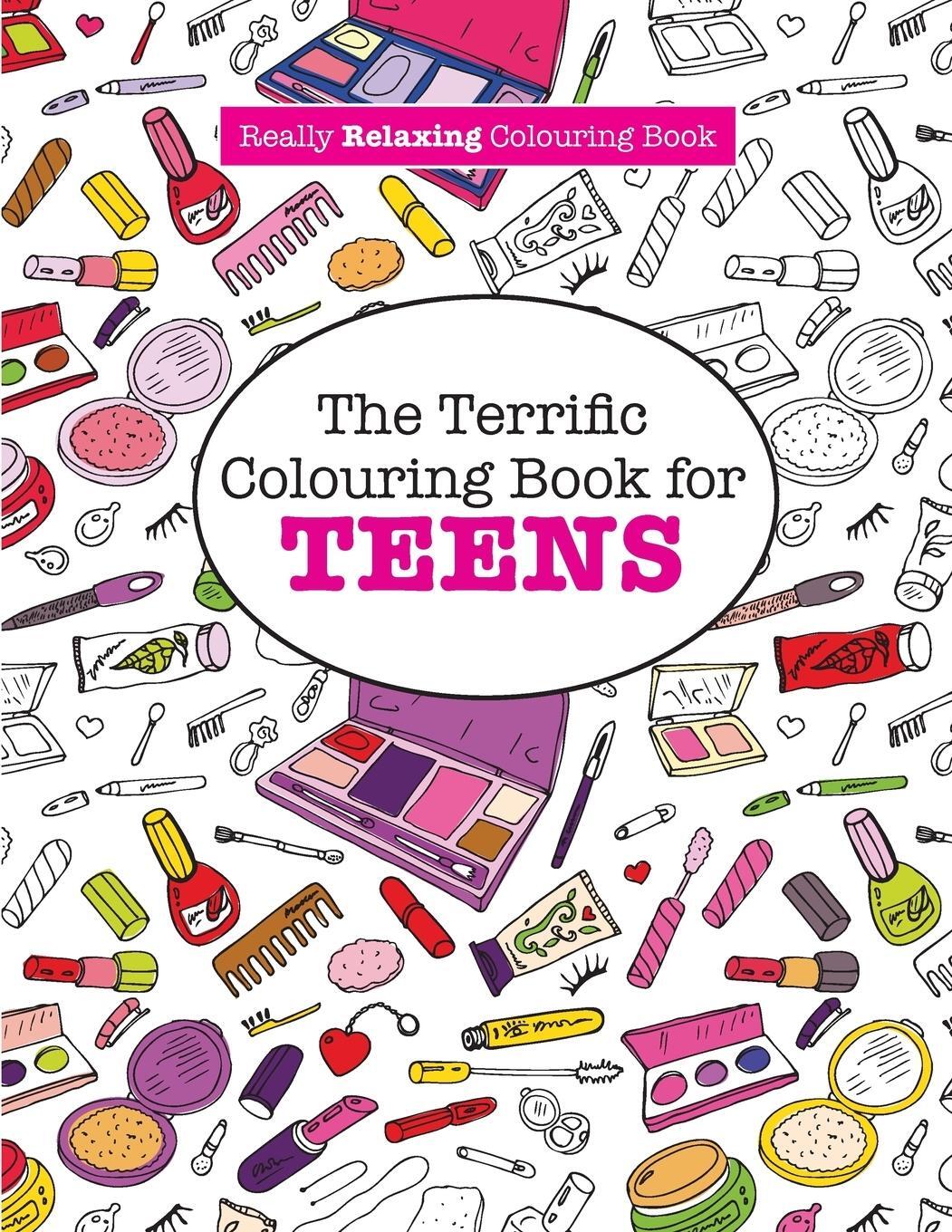 Cover: 9781908707987 | The Terrific Colouring Book for TEENS (A Really RELAXING Colouring...